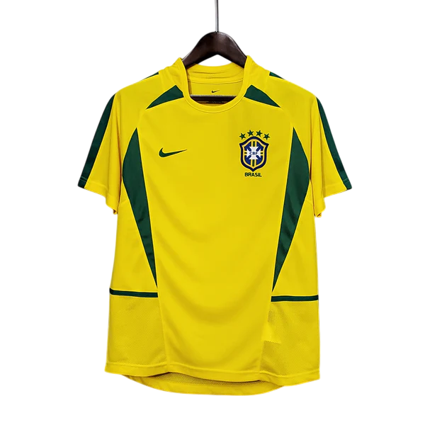 Camisa Brasil Home 2002 - Versão Retro