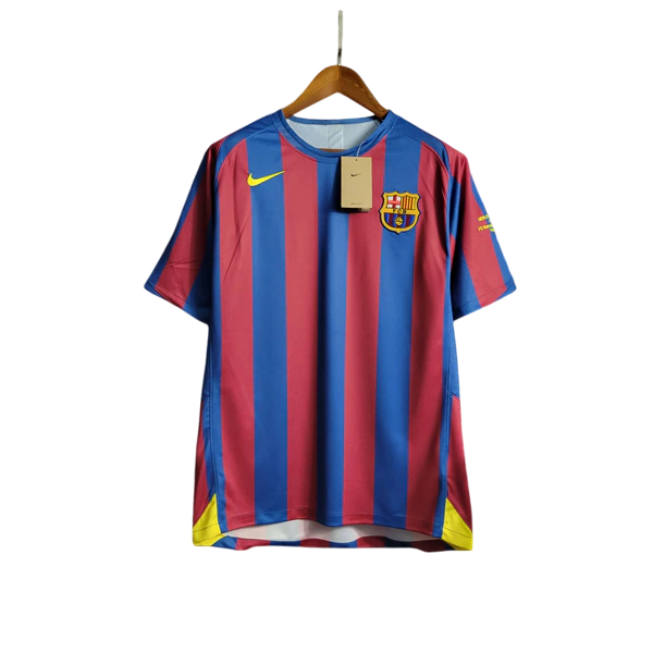 Camisa Barcelona Titular 2006 - Versão Retro