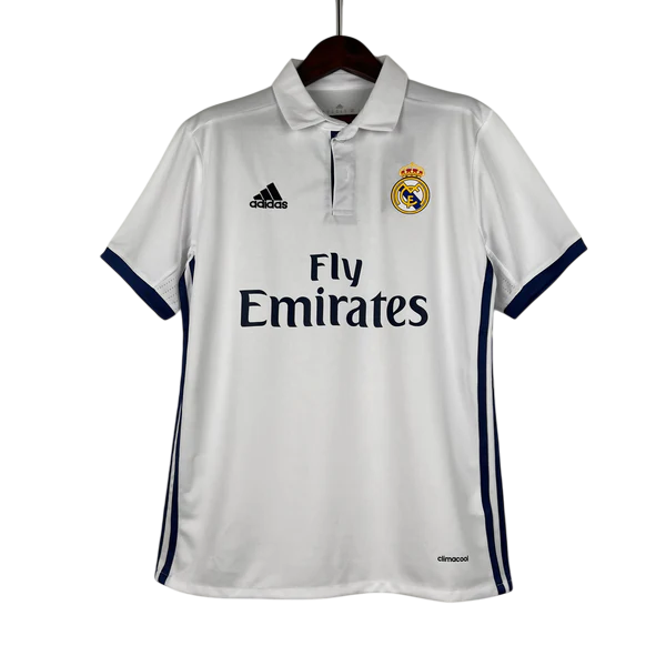 Camisa Real Madrid Titular 16/17 - Versão Retro