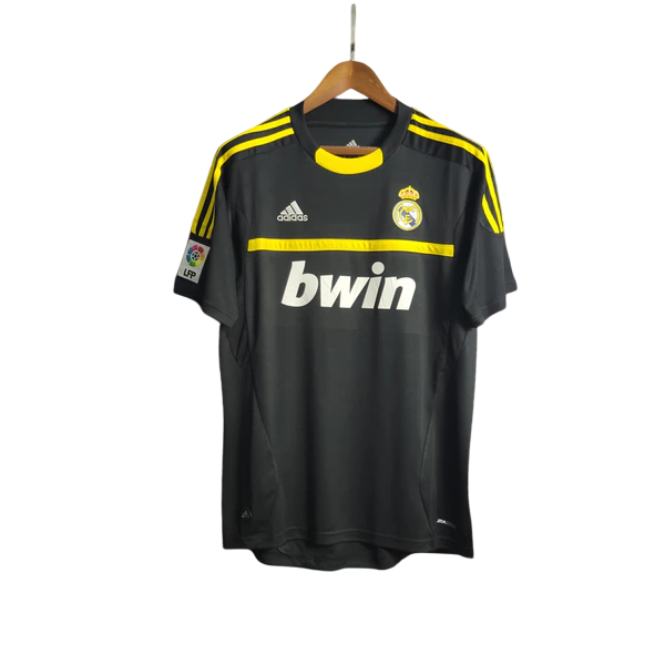 Camisa Real Madrid Goleiro Preta 11/12 - Versão Retro