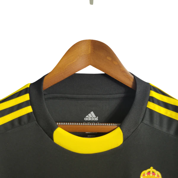 Camisa Real Madrid Goleiro Preta 11/12 - Versão Retro
