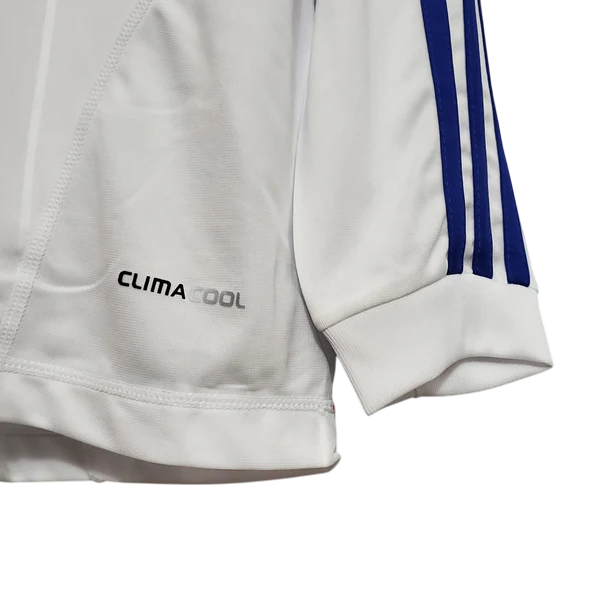 Camisa Real Madrid Titular 10/11 - Versão Retro Manga Comprida