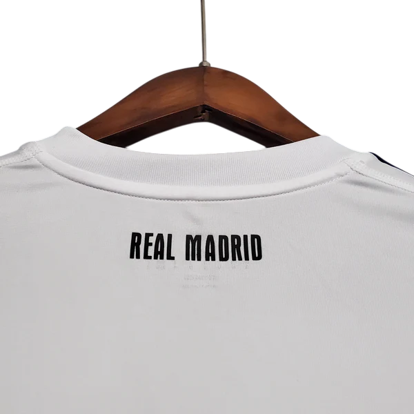Camisa Real Madrid Titular 10/11 - Versão Retro Manga Comprida