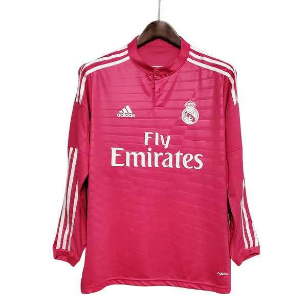 Camisa Real Madrid Reserva 14/15 - Versão Retro Manga Comprida