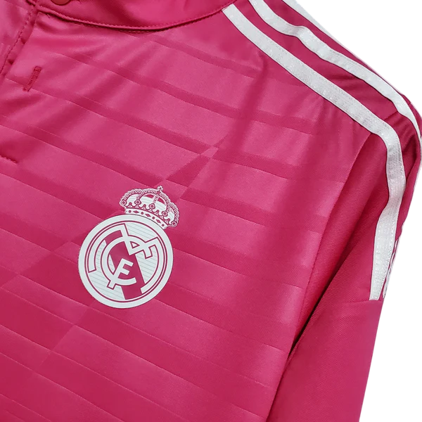 Camisa Real Madrid Reserva 14/15 - Versão Retro Manga Comprida