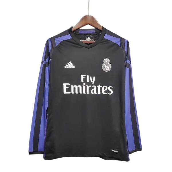Camisa Real Madrid III 15/16 - Versão Retro Manga Comprida