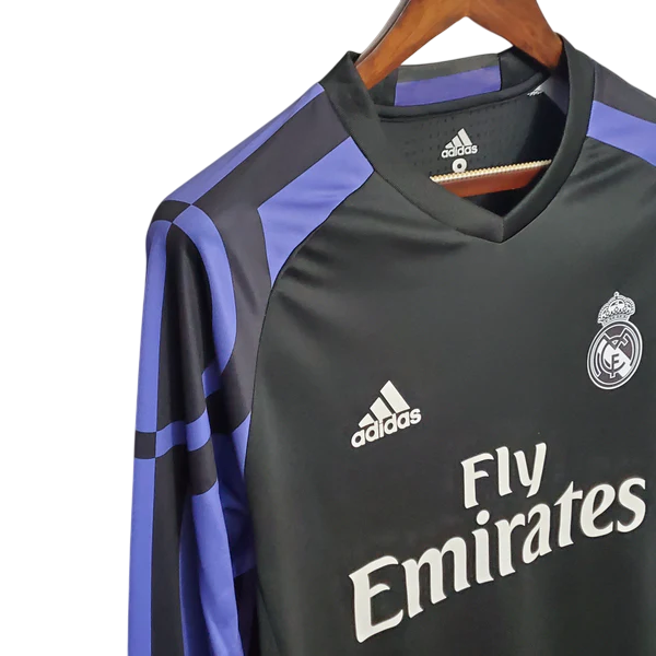 Camisa Real Madrid III 15/16 - Versão Retro Manga Comprida