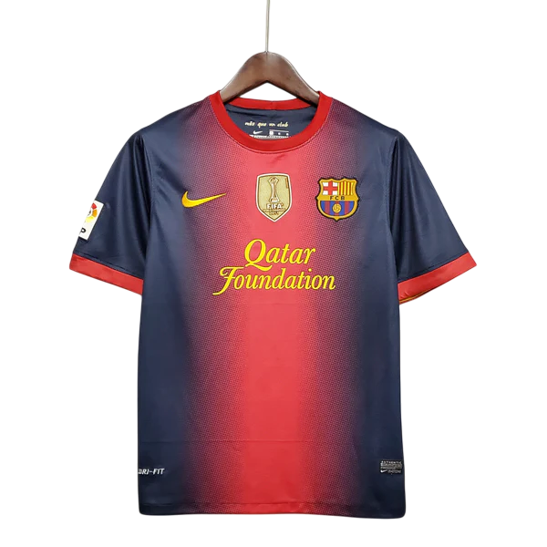 Camisa Barcelona Titular 12/13 - Versão Retro