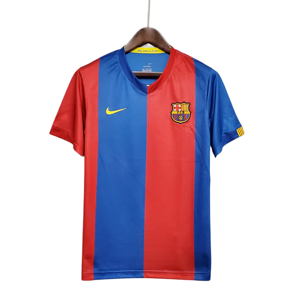 Camisa Barcelona Titular 06/07 - Versão Retro