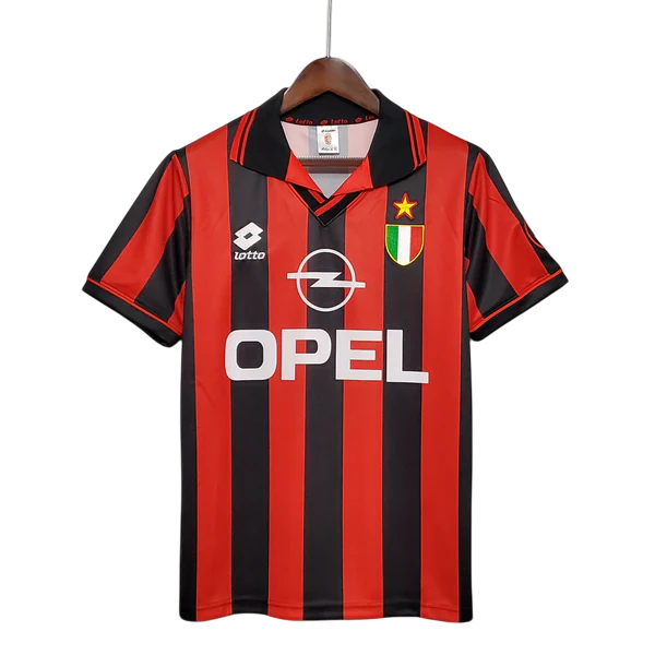 Camisa Milan Titular 96/97 - Versão Retro
