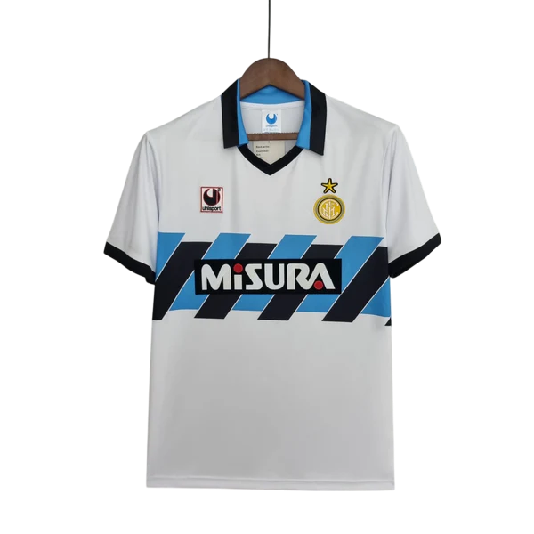 Camisa Inter de Milão Reserva 90/91 - Versão Retro
