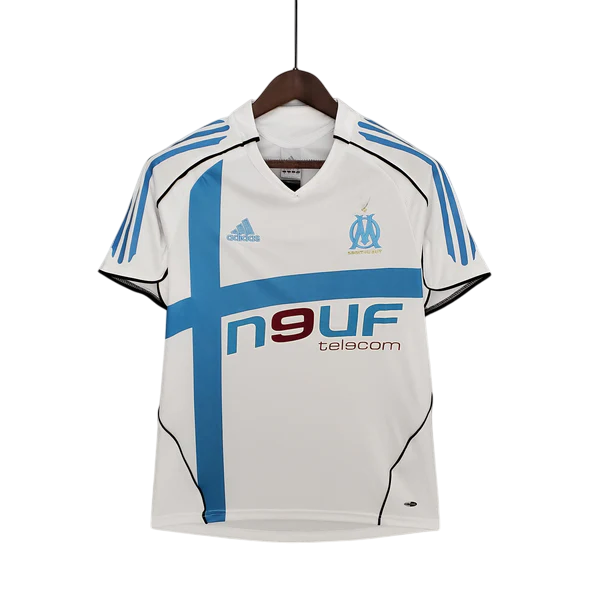 Camisa Olympique de Marseille Titular 05/06 - Versão Retro