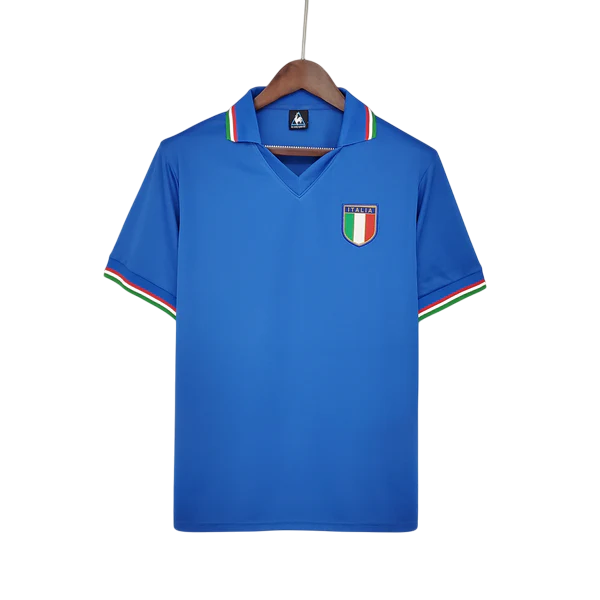 Camisa Itália Titular 1982 - Versão Retro