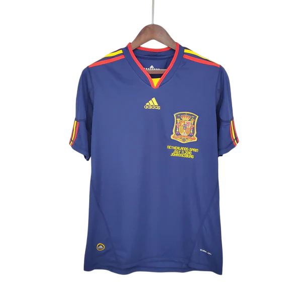 Camisa Espanha Reserva 2010 - Versão Retro