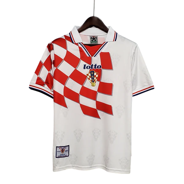 Camisa Croácia 1998 Titular - Versão Retro