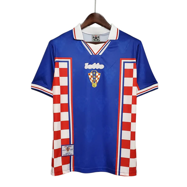 Camisa Croácia Reserva 1998 - Versão Retro