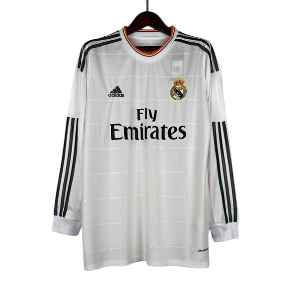 Camisa Real Madrid Home Manga Longa 13/14 - Versão Retro