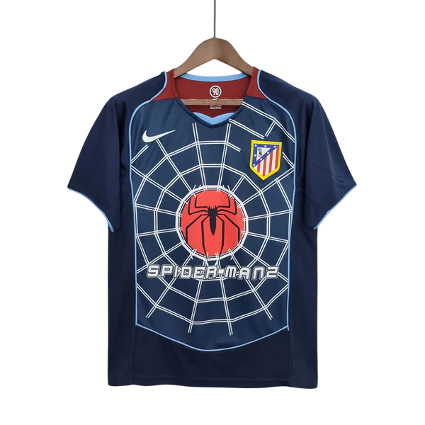 Camisa Atlético de Madrid Titular 04/05 - Versão Retro