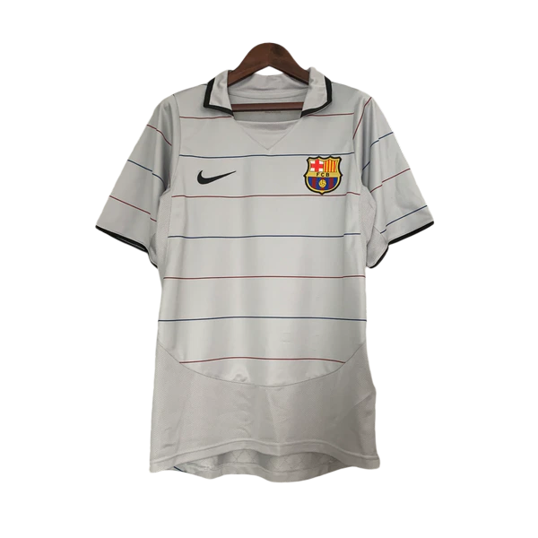Camisa Barcelona Away 03/04 - Versão Retro