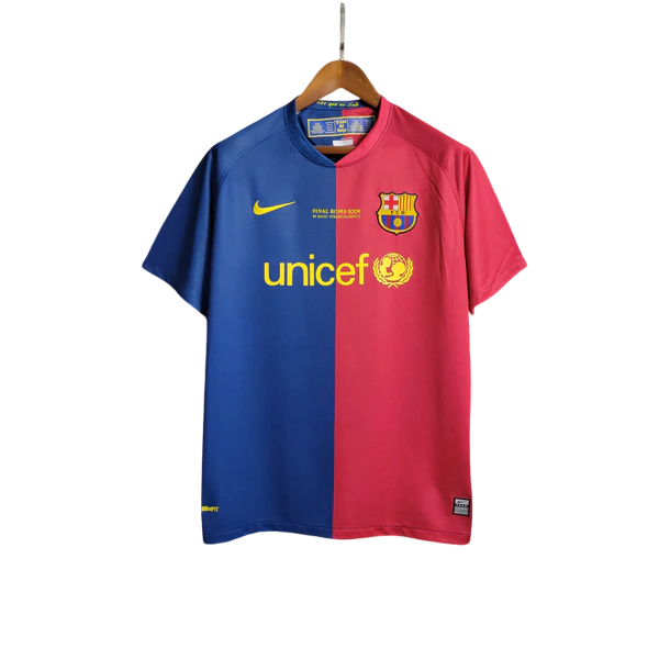 Camisa Barcelona Titular 08/09 - Versão Retro