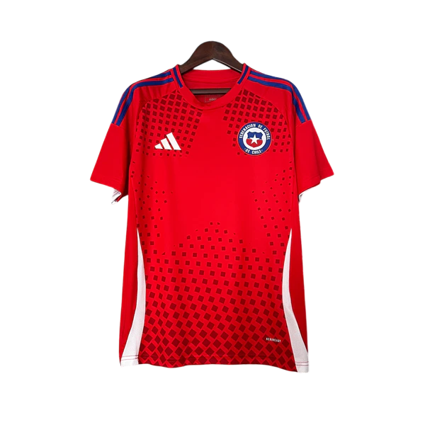 Camisa Chile Home 24/25 - Torcedor Masculina - Lançamento