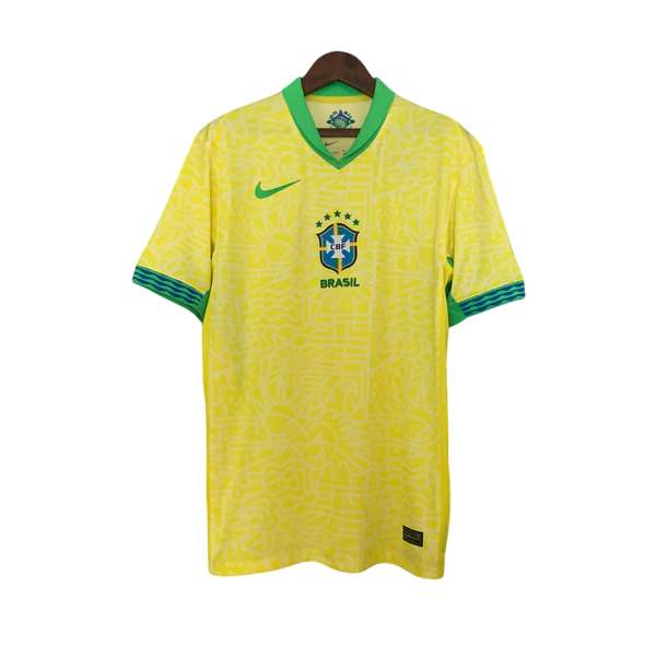 Camisa Brasil Home 24/25 - Torcedor Masculina - Lançamento